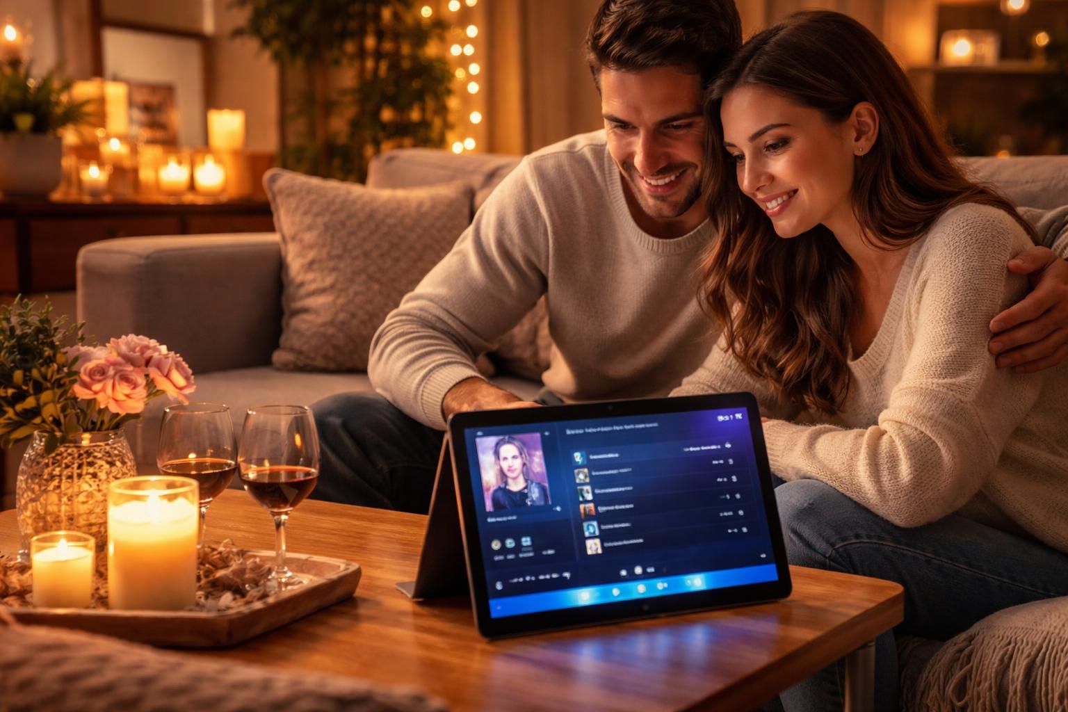 découvrez une playlist romantique et une ambiance idéale pour un date en couple, parfaitement optimisées pour une tablette windows 11.