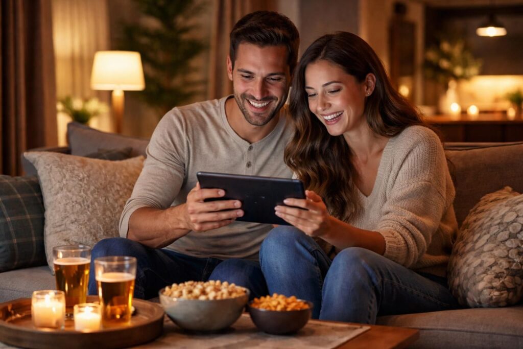 découvrez notre soirée couple avec des jeux et quizz interactifs sur tablette samsung galaxy pour renforcer votre complicité et partager des moments de fun.
